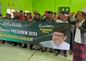 Forum Muadzin Cianjur deklarasikan Gus Muhaimin jadi Presiden 2024.
