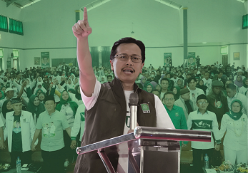 Ketua DPC PKB Cianjur Lepi Ali Firmansyah