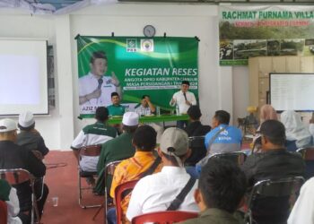 Kang Azis Muslim lakukan reses di Kecamatan Sukaresmi